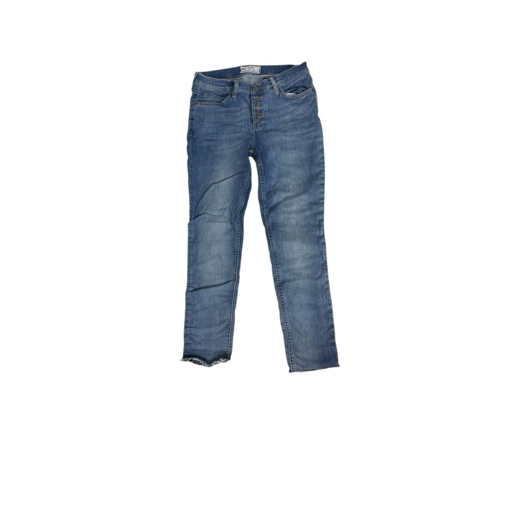 Free People Skinny Jeans 61855-16515125‎ Women's Size W 29 Distressed